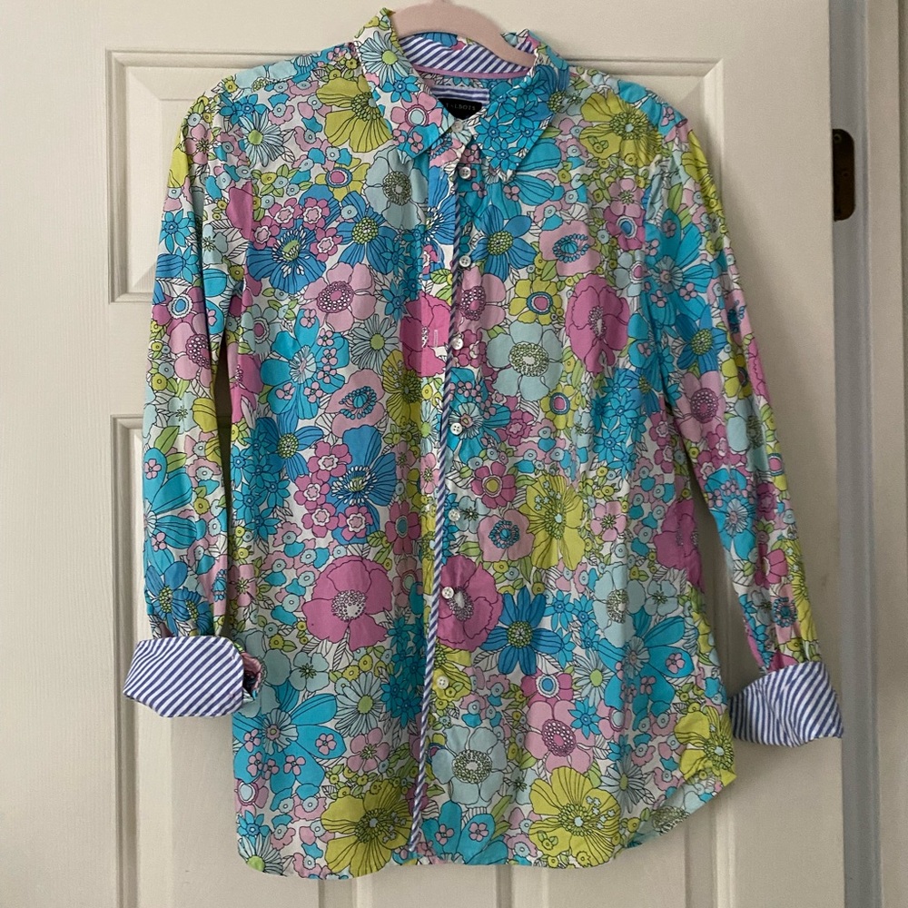 Talbots cotton shirt-worn once great buy!